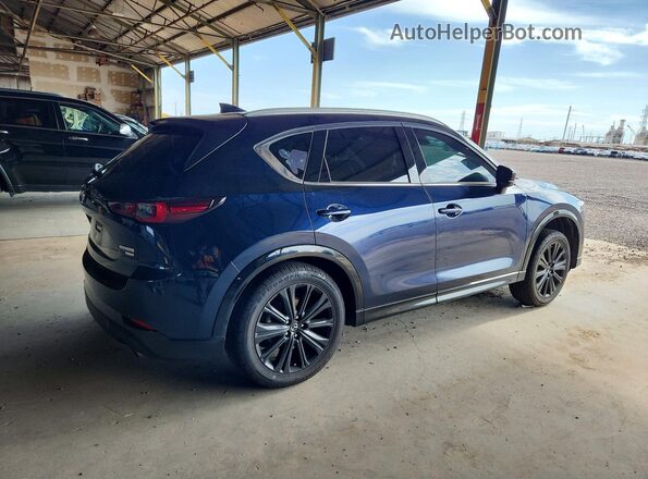 JM3KFBAYXN0645163 2022 MAZDA CX-5 Синий Задняя правая четверть