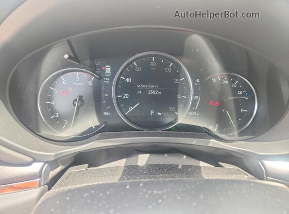 JM3KFBAYXS0567706 2025 MAZDA CX-5 White Instrument cluster view