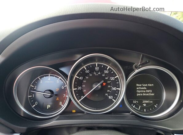 JM3KFBBL0S0659975 2025 MAZDA CX-5 Red Սարքավորումների վահանակի տեսք