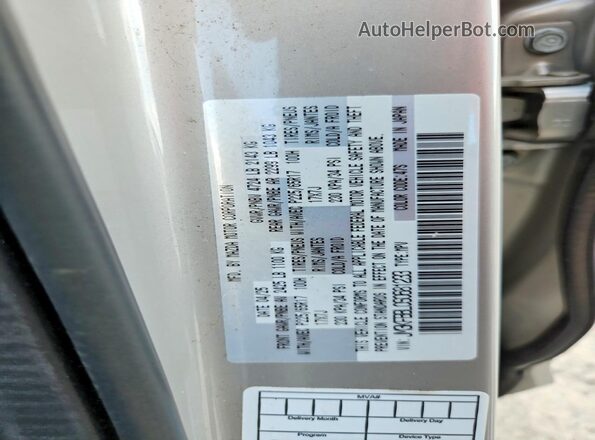 JM3KFBBL0S0681233 2025 MAZDA CX-5 Silver VIN sticker view