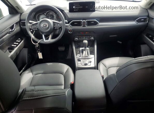JM3KFBBL0S0751376 2025 MAZDA CX-5 Blue Вид панелі приладів