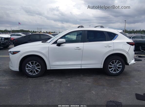 JM3KFBBL0S0791134 2025 MAZDA CX-5 White სალონის 360-გრადუსიანი ხედი