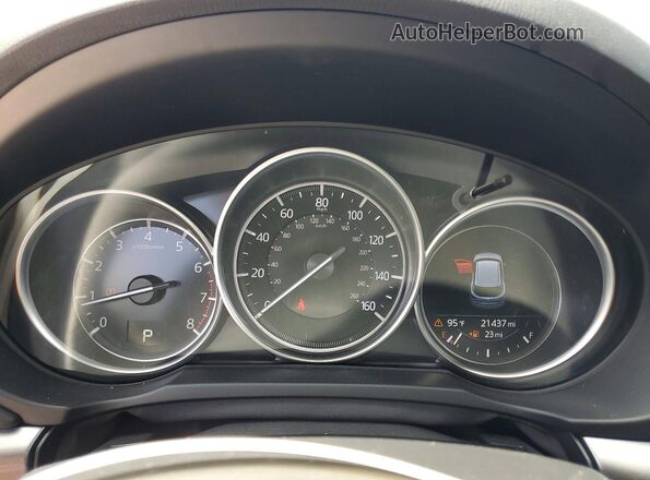 JM3KFBBL2R0456936 2024 MAZDA CX-5 Белый Вид щитка приборов
