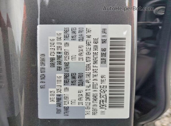 JM3KFBBL2S0749189 2025 MAZDA CX-5 Charcoal Widok komory silnika