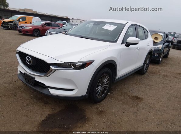 JM3KFBBL3H0130660 2017 MAZDA CX-5 White Vista tres cuartos delantera izquierda