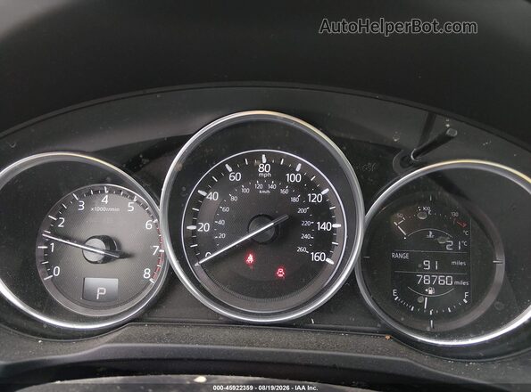 JM3KFBBL3H0130660 2017 MAZDA CX-5 White Vista de los asientos traseros