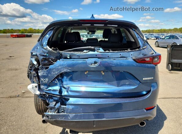 JM3KFBBL3R0411424 2024 MAZDA CX-5 Blue Հետևի տեսք