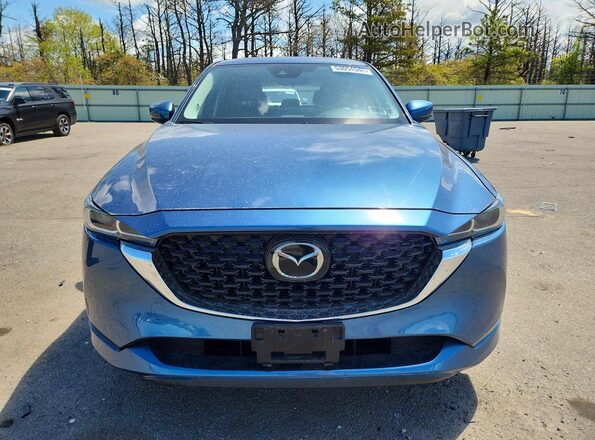 JM3KFBBL3R0411424 2024 MAZDA CX-5 Blue Դիմացի տեսք