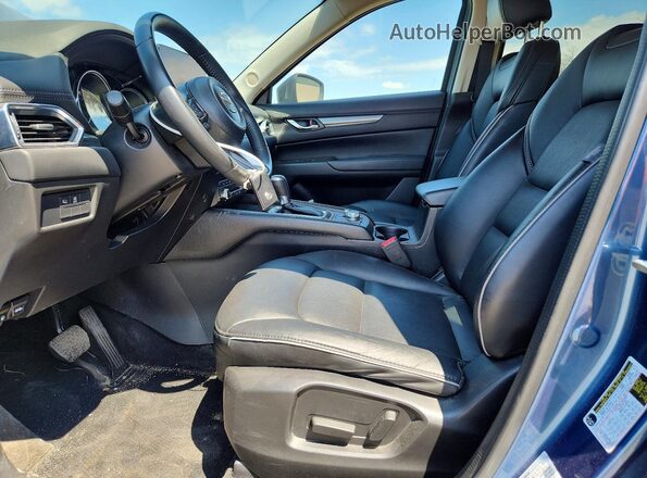 JM3KFBBL3R0411424 2024 MAZDA CX-5 Blue Սալոնի դիմացի տեսք