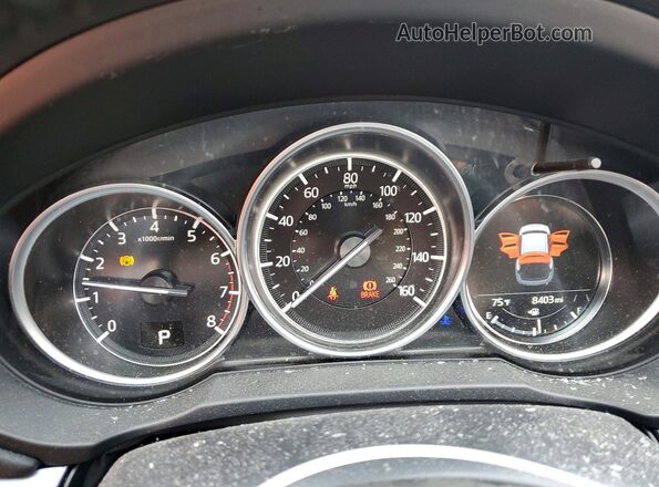 JM3KFBBL3R0509868 2024 MAZDA CX-5 Silver Vista del cuadro de instrumentos