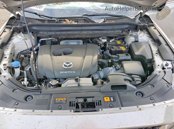 JM3KFBBL3R0509868 2024 MAZDA CX-5 Silver Vista del compartimento del motor