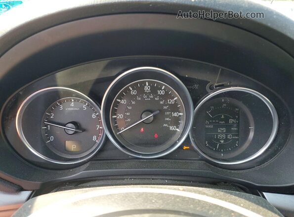 JM3KFBBL4H0179334 2017 MAZDA CX-5 Черный Вид щитка приборов