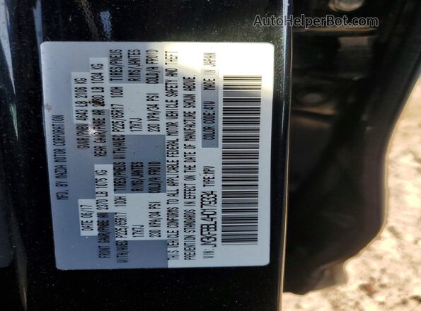 JM3KFBBL4H0179334 2017 MAZDA CX-5 Черный Вид наклейки с VIN-кодом