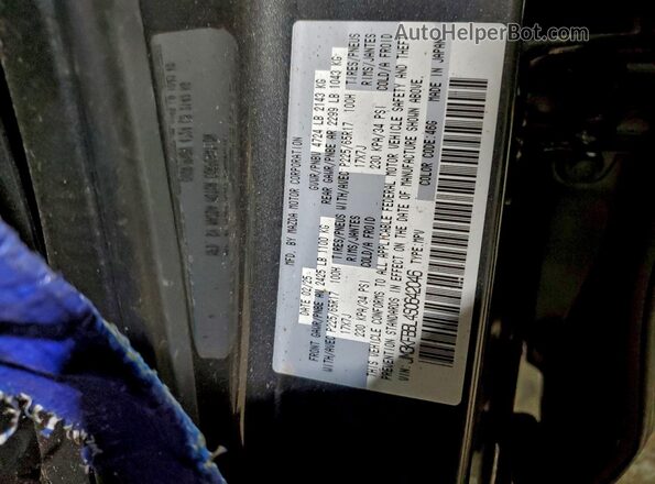 JM3KFBBL4S0642046 2025 MAZDA CX-5 Gray VIN կոդի պիտակի տեսք