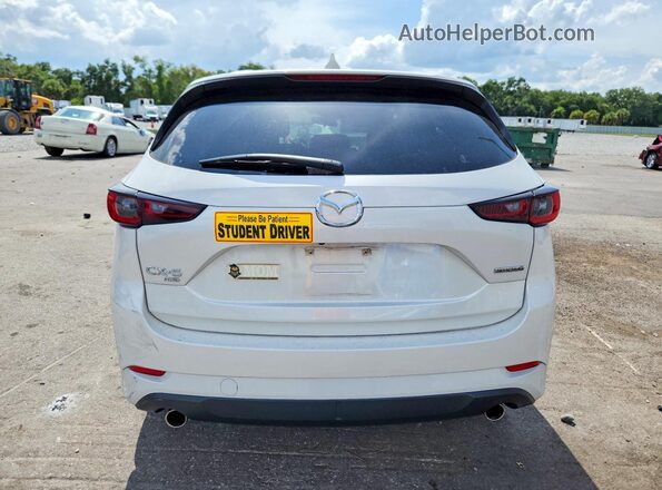 JM3KFBBL5S0576798 2025 MAZDA CX-5 White Widok z tyłu