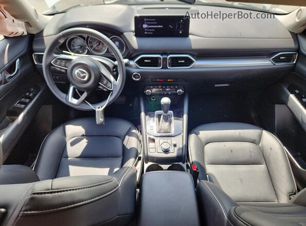 JM3KFBBL5S0576798 2025 MAZDA CX-5 White Widok deski rozdzielczej