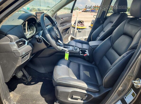 JM3KFBBL6R0426399 2024 MAZDA CX-5 Gray Widok wnętrza z przodu