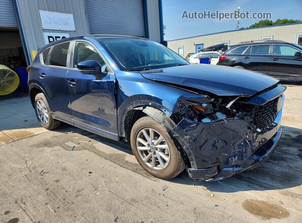 JM3KFBBL6S0678384 2025 MAZDA CX-5 Blue Przód prawy