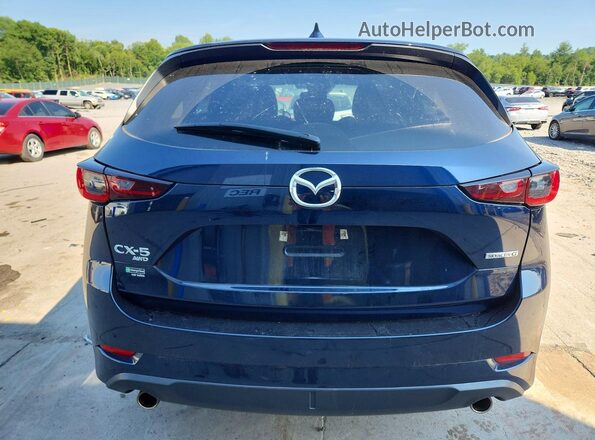 JM3KFBBL6S0678384 2025 MAZDA CX-5 Blue Widok z tyłu