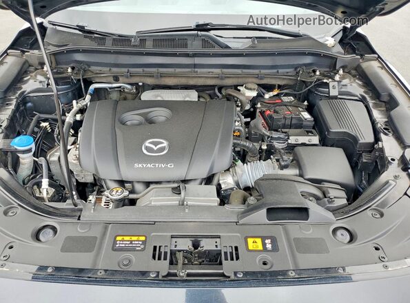 JM3KFBBL7R0467334 2024 MAZDA CX-5 Black Widok komory silnika