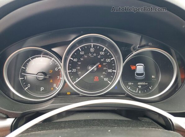 JM3KFBBL7R0467334 2024 MAZDA CX-5 Black Widok zestawu wskaźników