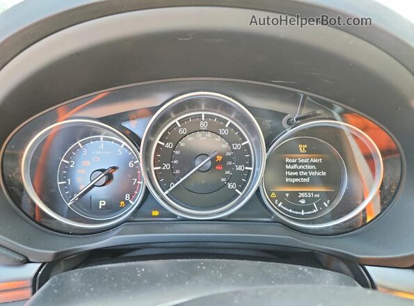 JM3KFBBL7S0681407 2025 MAZDA CX-5 Black Вид щитка приладів