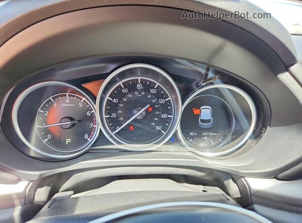 JM3KFBBL8R0421883 2024 MAZDA CX-5 White Widok zestawu wskaźników