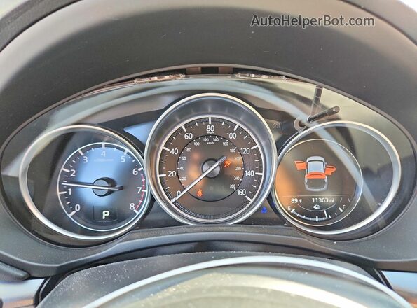 JM3KFBBL8R0476771 2024 MAZDA CX-5 Красный Вид щитка приборов