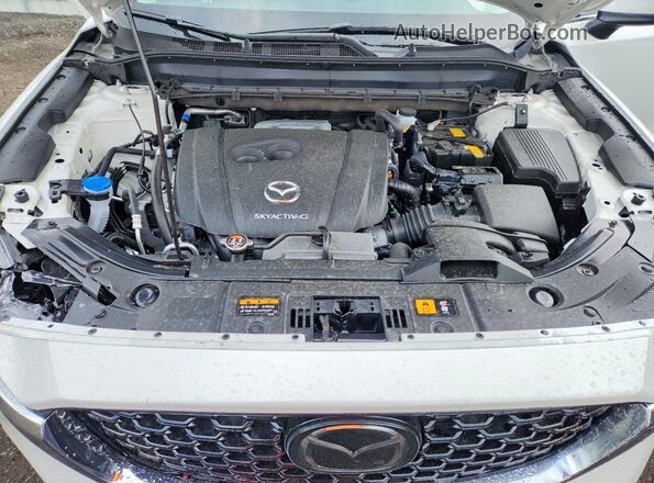 JM3KFBBL8S0779409 2025 MAZDA CX-5 White Widok wnętrza z tyłu