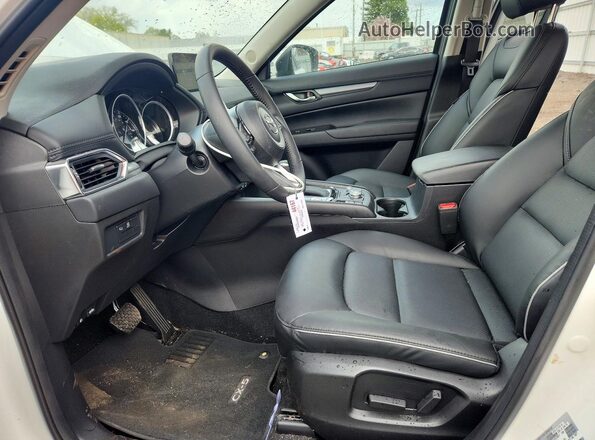 JM3KFBBL8S0779409 2025 MAZDA CX-5 White Widok wnętrza z przodu