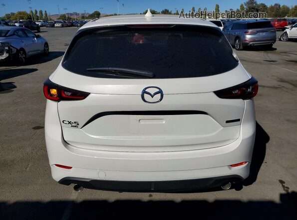 JM3KFBBL9S0644908 2025 MAZDA CX-5 White Вид ззаду