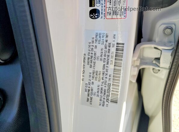 JM3KFBBL9S0644908 2025 MAZDA CX-5 White Вид наклейки з VIN-кодом
