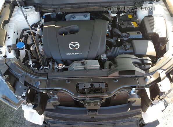JM3KFBBL9S0644908 2025 MAZDA CX-5 White Вид підкапотного простору