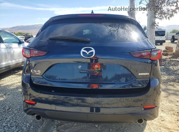 JM3KFBBLXR0473869 2024 MAZDA CX-5 Blue Вид задньої частини салону