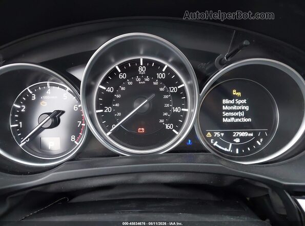 JM3KFBBLXS0645291 2025 MAZDA CX-5 Black Widok tylnych siedzeń