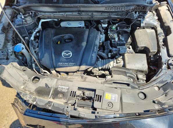JM3KFBBM0K1603960 2019 MAZDA CX-5 Black Widok komory silnika
