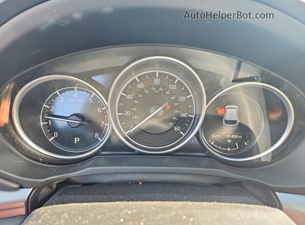 JM3KFBBM0P0186496 2023 MAZDA CX-5 Red ხელსაწყოთა პანელის ხედი