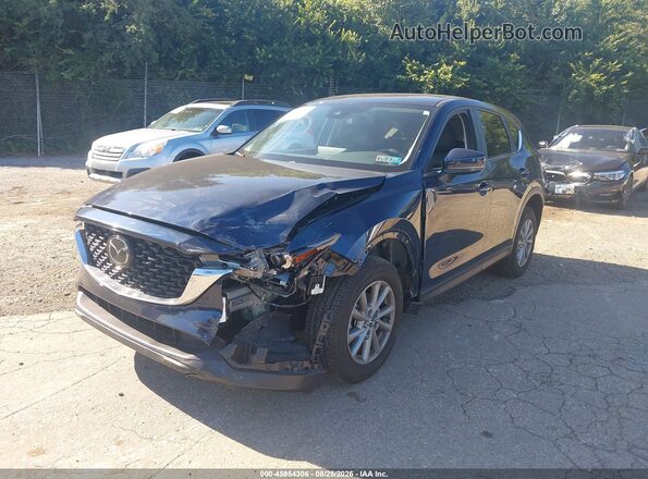 JM3KFBBM1P0256099 2023 MAZDA CX-5 Dark Blue Vista tres cuartos delantera izquierda
