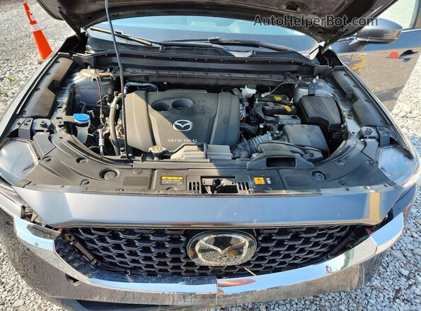 JM3KFBBM2N0625971 2022 MAZDA CX-5 Gray ძრავის განყოფილების ხედი