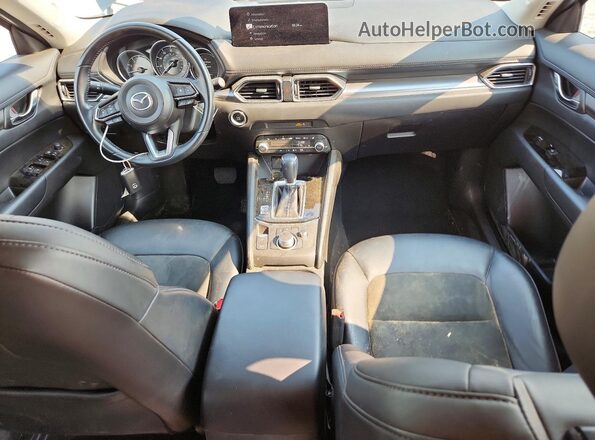 JM3KFBBM2N0625971 2022 MAZDA CX-5 Gray წინა პანელის ხედი