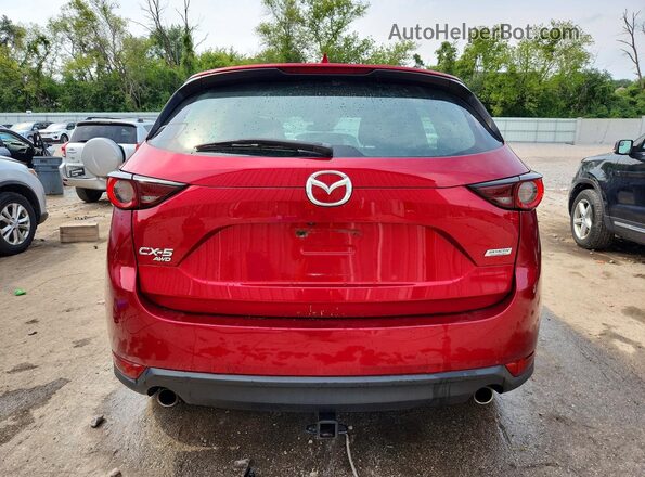 JM3KFBBM3J0335068 2018 MAZDA CX-5 Красный Вид сзади