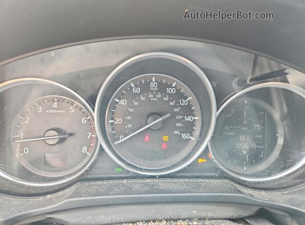 JM3KFBBM3J0335068 2018 MAZDA CX-5 Красный Вид щитка приборов