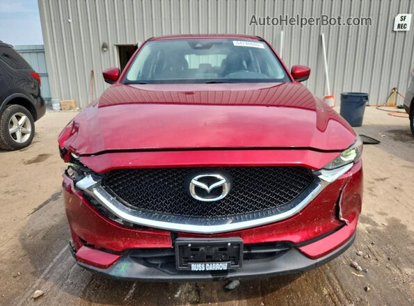 JM3KFBBM3J0335068 2018 MAZDA CX-5 Красный Вид спереди