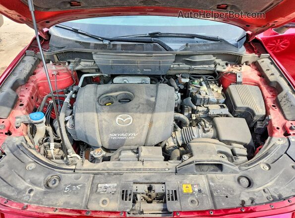 JM3KFBBM3J0335068 2018 MAZDA CX-5 Красный Вид подкапотного пространства