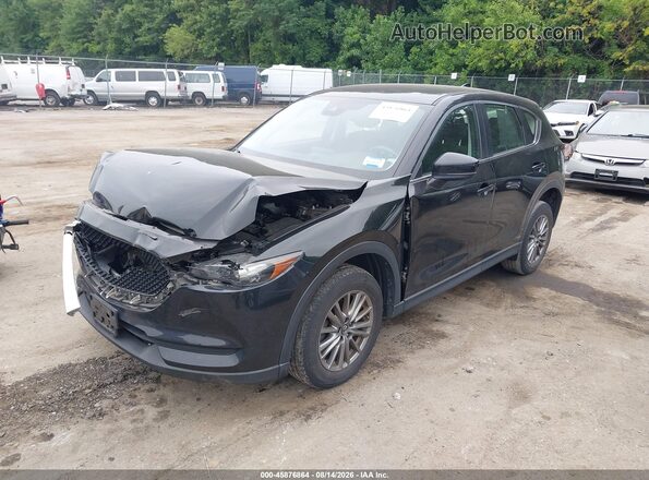 JM3KFBBM3J0376140 2018 MAZDA CX-5 Черный Передняя левая четверть