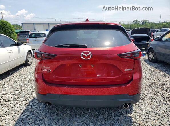 JM3KFBBM3N0560032 2022 MAZDA CX-5 Red Rear view
