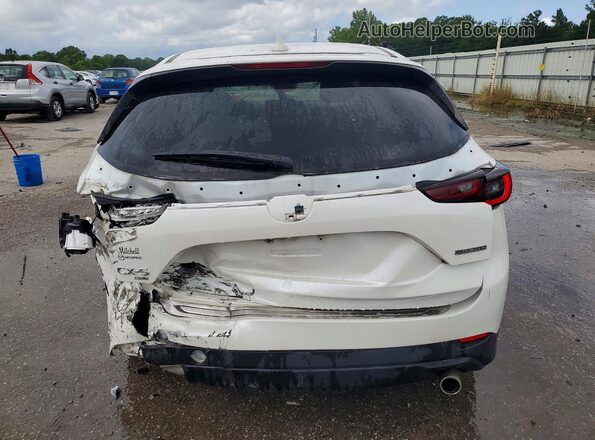 JM3KFBBM3N0628622 2022 MAZDA CX-5 White Հետևի տեսք