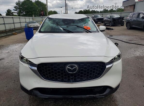 JM3KFBBM3N0628622 2022 MAZDA CX-5 White Դիմացի տեսք