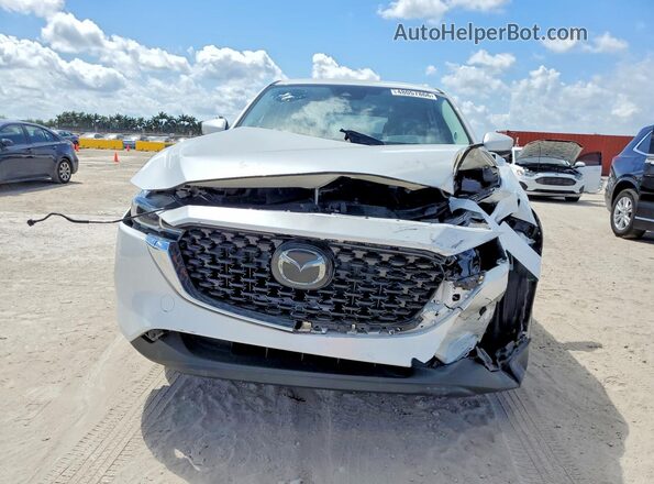JM3KFBBM3P0164976 2023 MAZDA CX-5 White Դիմացի տեսք