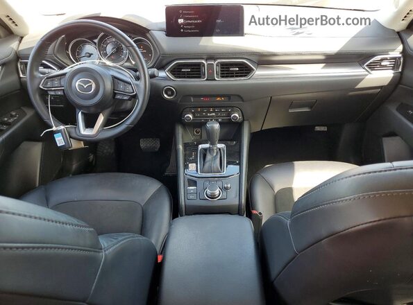 JM3KFBBM3P0164976 2023 MAZDA CX-5 White Առջևի վահանակի տեսք